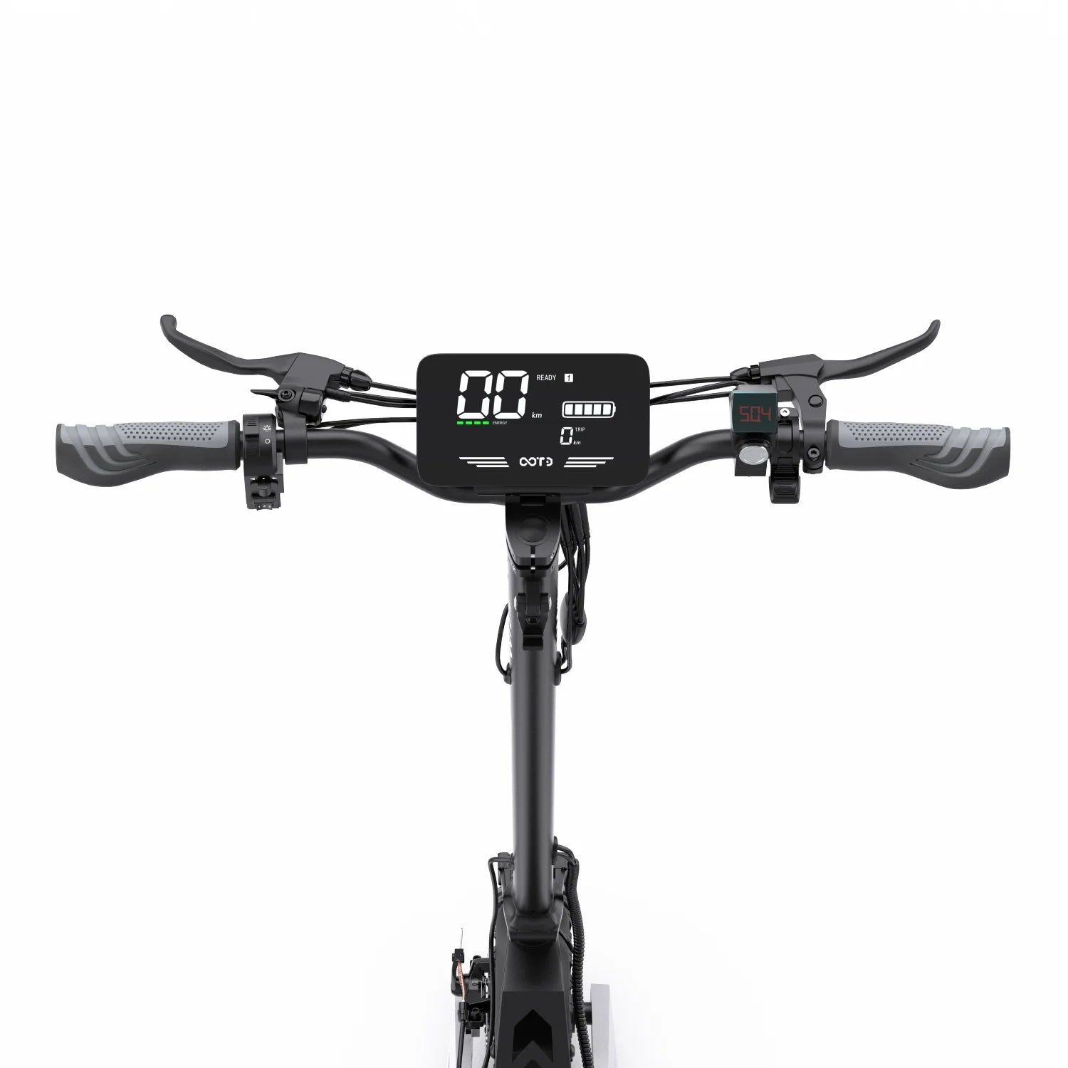 Trottinette électrique OOTD T10 - Moteur 500W Batterie 48V13.5AH Pneus 11" Frein à disque - Noir Gris
