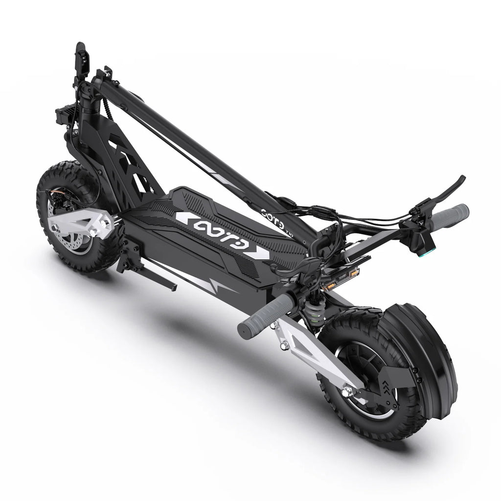Trottinette électrique OOTD T10 - Moteur 500W Batterie 48V13.5AH Pneus 11" Frein à disque - Noir Gris