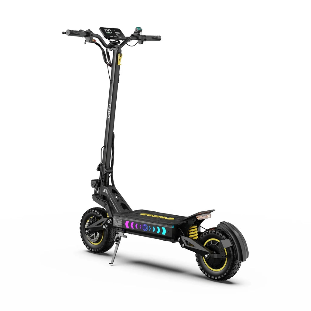 Elektroroller OOTD T10 PRO - Motor 1300W*2 Akku 52V23.4AH 11" Reifen Hydraulische Scheibenbremse - Schwarz