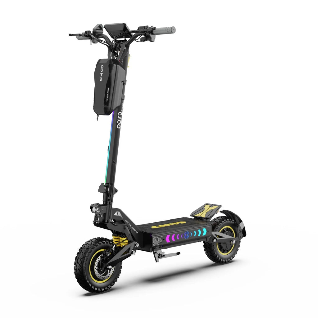 Elektroroller OOTD T10 PRO - Motor 1300W*2 Akku 52V23.4AH 11" Reifen Hydraulische Scheibenbremse - Schwarz