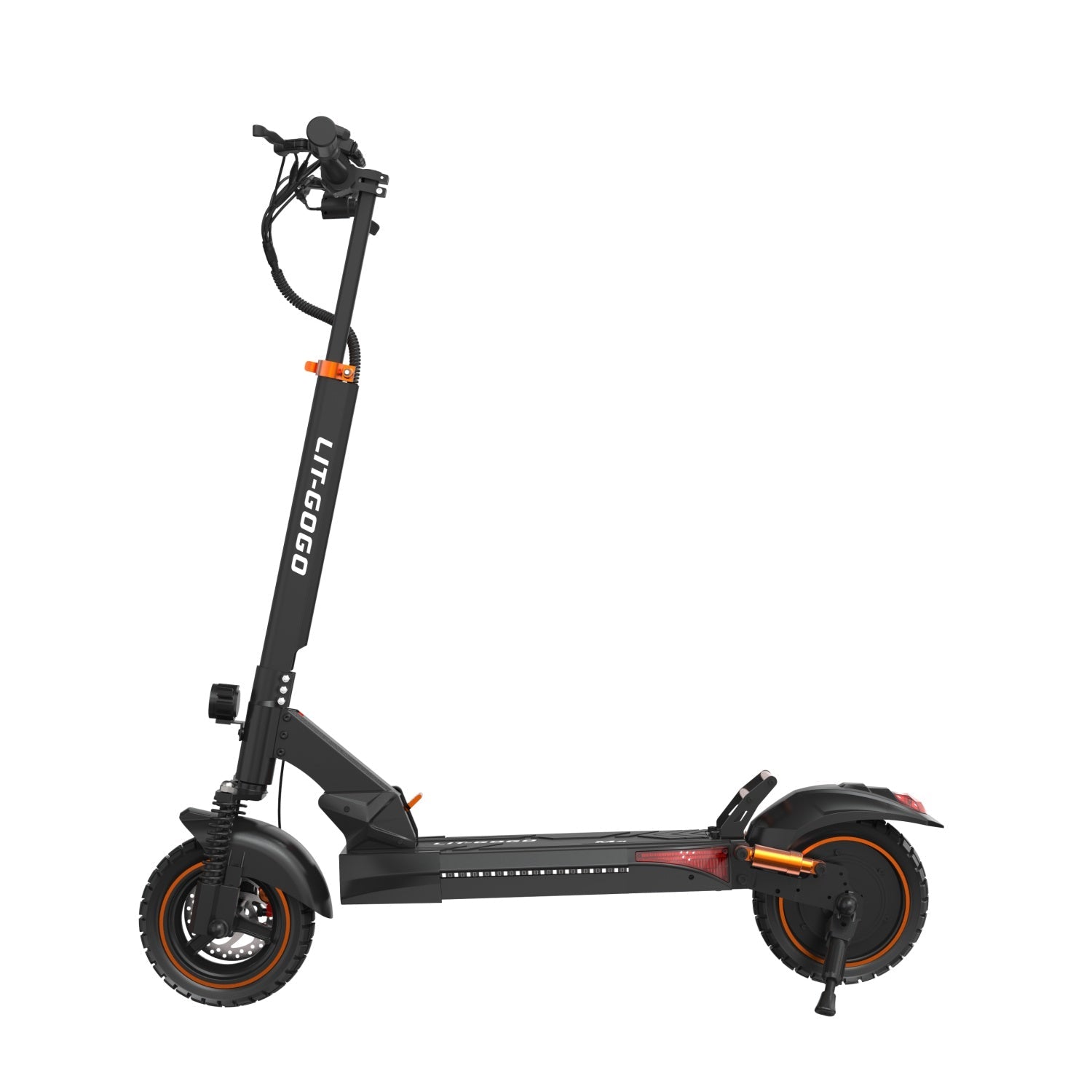 SUMEIDE LIT-M4 Elektroroller - 800W Motor, 48V13AH Batterie, Scheibenbremsen, Klappbares Design - Orange