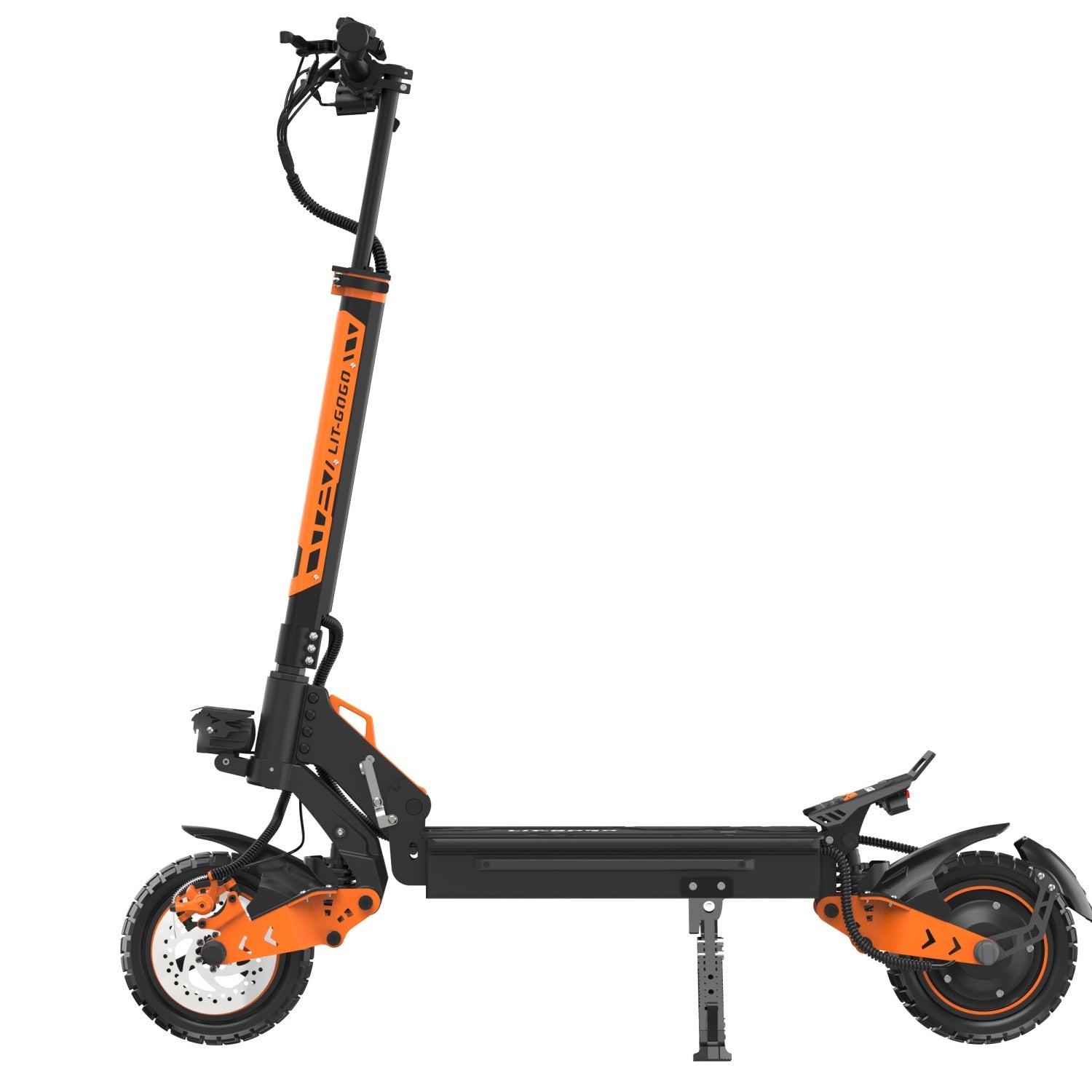 SUMEIDE LIT-Z1 Elektroroller - 800W Motor, 48V15,6AH Batterie, Scheibenbremsen, Klappbares Design - Orange