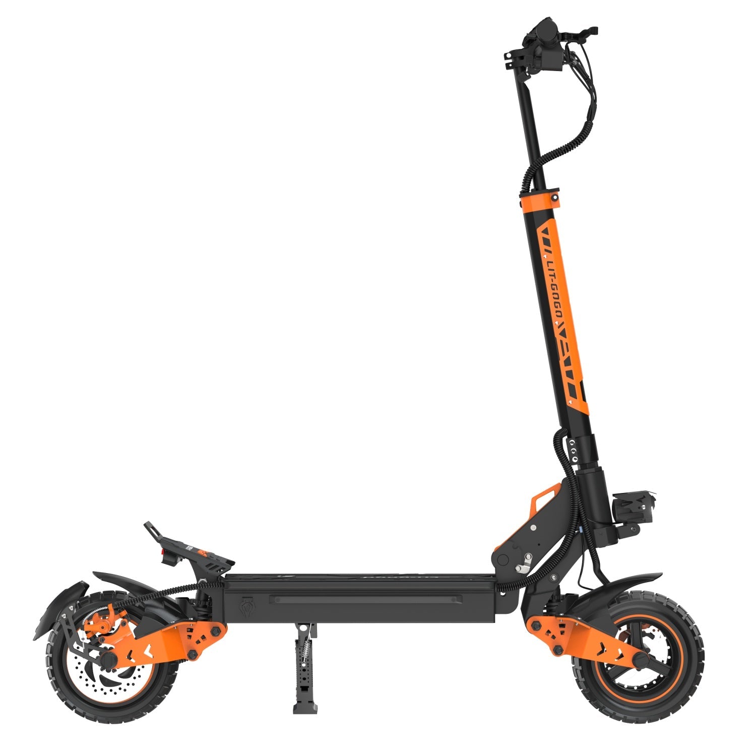 SUMEIDE LIT-Z1 Elektroroller - 800W Motor, 48V15,6AH Batterie, Scheibenbremsen, Klappbares Design - Orange