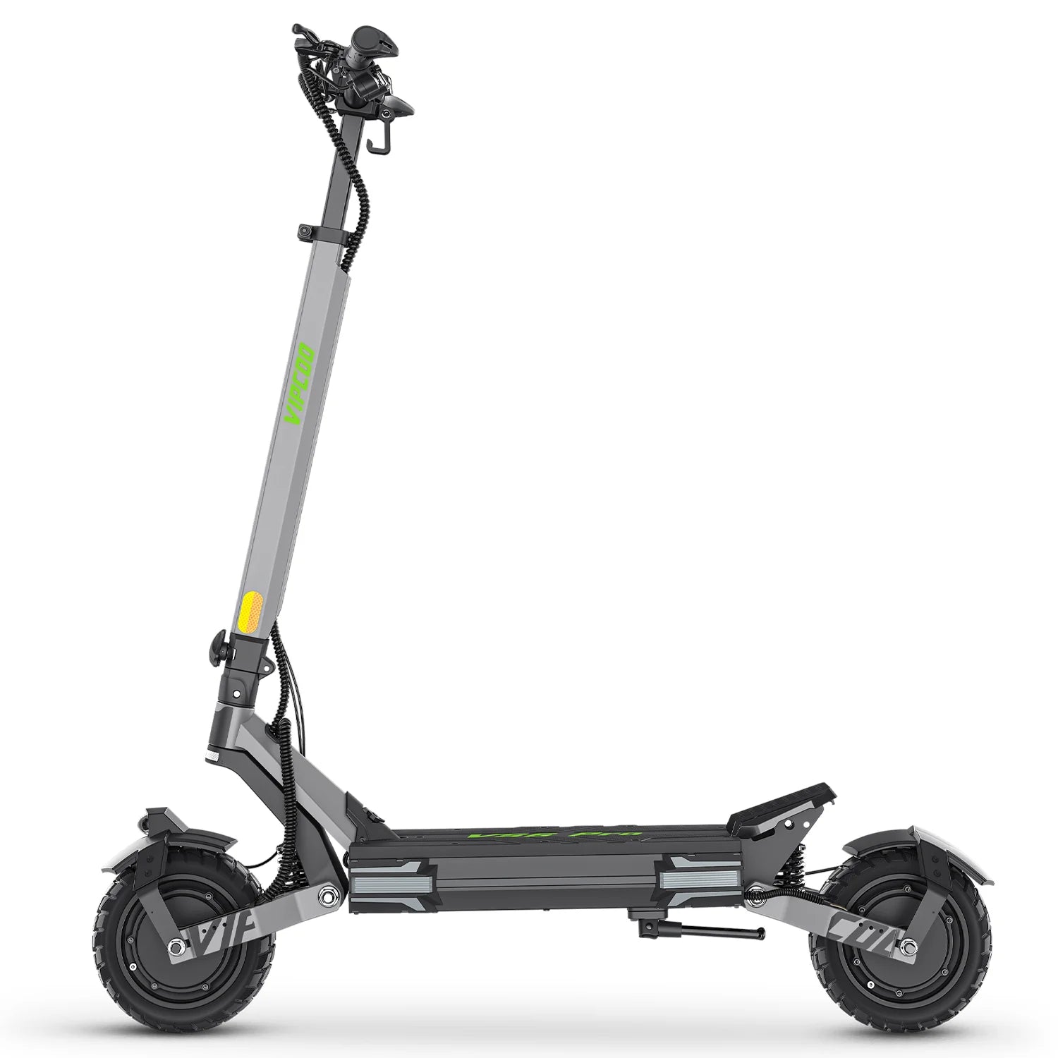 VIPCOO VC-VS6 PRO Electric Scooter - 2400W Motor 52V20.8Ah Battery 10" Tires Foldable Mechanical Disc Brake - Grey